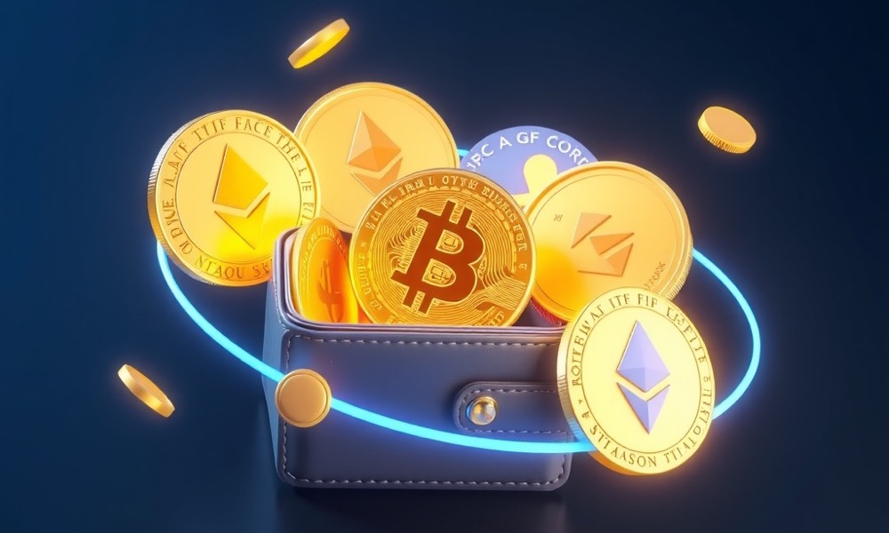 Online Casino India payment methods india page with gleaming bitcoin